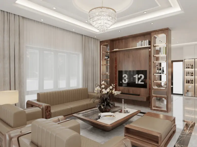 Thiết kế nội thất biệt thự anh Tuấn – Nam Hồng: Nơi Tân Cổ Điển Chạm Đến Linh Hồn Á Đông